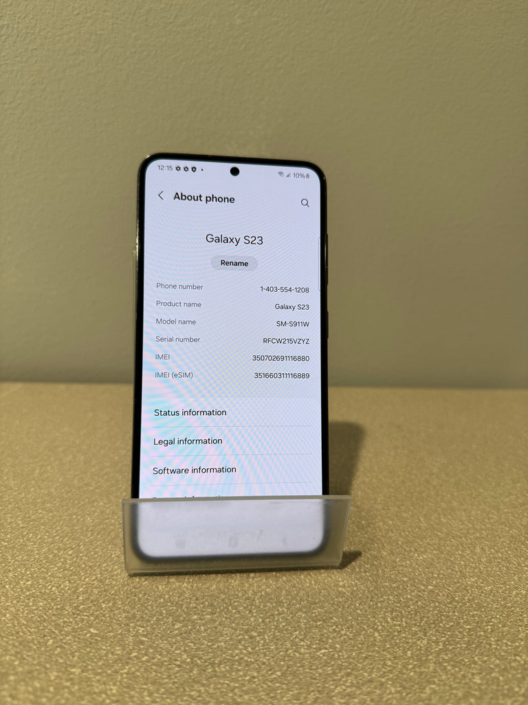 Samsung S23 128GB - Excellent