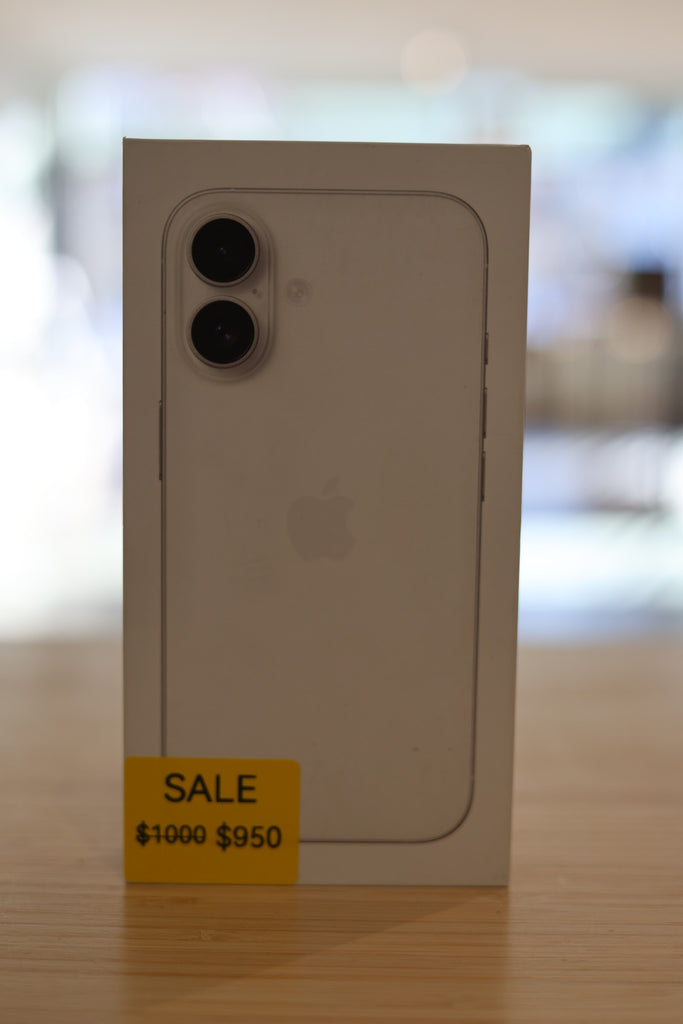 iPhone 16 – White(128gb, Brand-New)