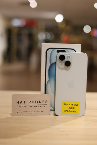 iPhone 15 – Blue(128gb, Like-New)